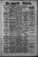 Qu'Appelle Vidette December 4, 1884