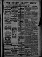 Prince Albert Times and Saskatchewan Review October 23, 1885