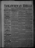 Saskatchewan Herald May 27, 1882