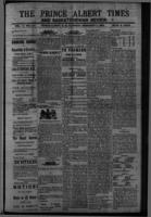 Prince Albert Times and Saskatchewan Review February 1, 1884