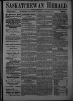 Saskatchewan Herald November 8, 1880