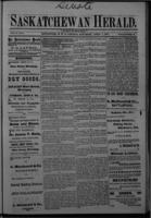 Saskatchewan Herald April 1, 1882