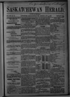 Saskatchewan Herald August 9, 1886