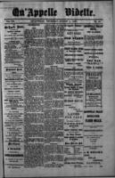  Qu'Appelle Vidette  August 4, 1887