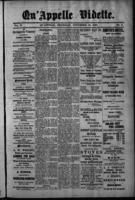 Qu'Appelle Vidette November 12, 1886