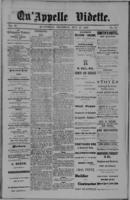 Qu'Appelle Vidette May 27, 1886