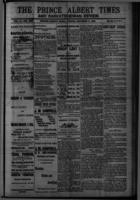 Prince Albert Times and Saskatchewan Review October 3, 1884