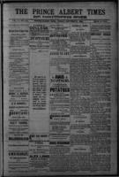 Prince Albert Times and Saskatchewan Review October 9, 1885