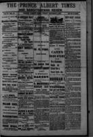 Prince Albert Times and Saskatchewan Review October 7, 1887