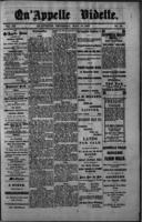  Qu'Appelle Vidette  May 12, 1887