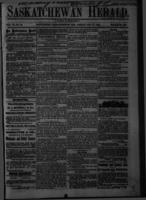 Saskatchewan Herald October 31, 1884