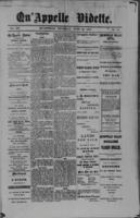  Qu'Appelle Vidette  June 23, 1887