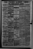 Prince Albert Times and Saskatchewan Review November 4, 1887