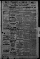 Prince Albert Times and Saskatchewan Review November 27, 1885