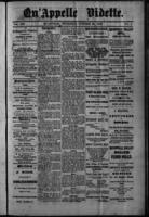 Qu'Appelle Vidette October 28, 1886