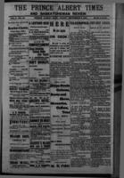 Prince Albert Times and Saskatchewan Review September 9, 1887